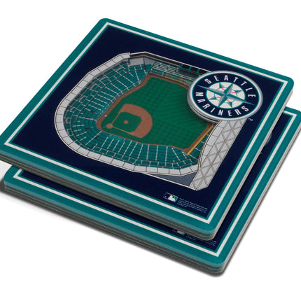 Seattle Mariners 3D Stadium View Coasters