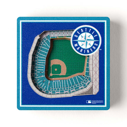 Seattle Mariners 3D StadiumView Magnets