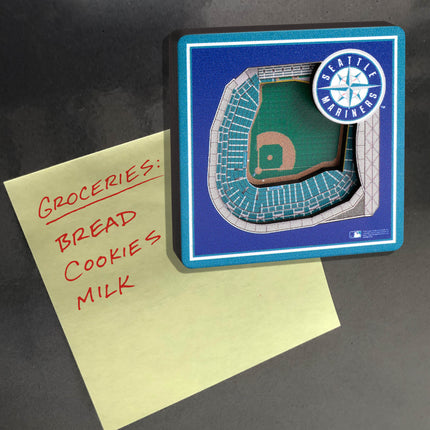 Seattle Mariners 3D StadiumView Magnets