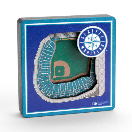 Seattle Mariners 3D StadiumView Magnets