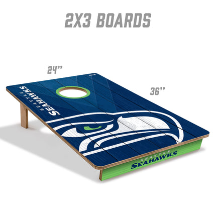 Seattle Seahawks 2x3 Cornhole Boards