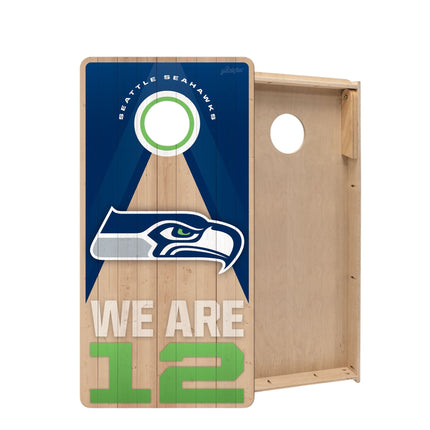 Seattle Seahawks Cornhole Boards 2x4 Slogan Series