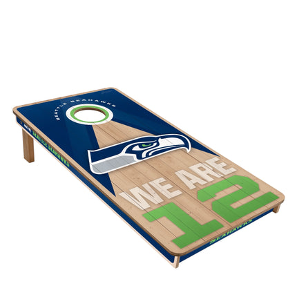 Seattle Seahawks Cornhole Boards 2x4 Slogan Series