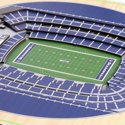 Seattle Seahawks 5-Layer 3D StadiumView Wall Art