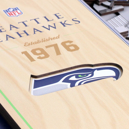 Seattle Seahawks 5-Layer 3D StadiumView Wall Art