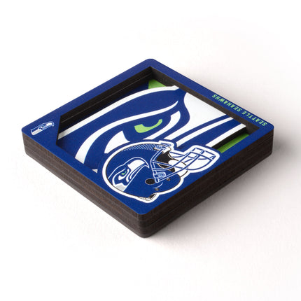 Seattle Seahawks 3D Logo Series Magnet