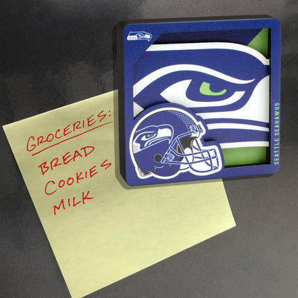 Seattle Seahawks 3D Logo Series Magnet