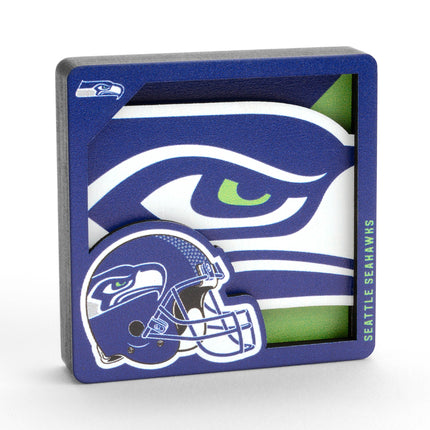 Seattle Seahawks 3D Logo Series Magnet