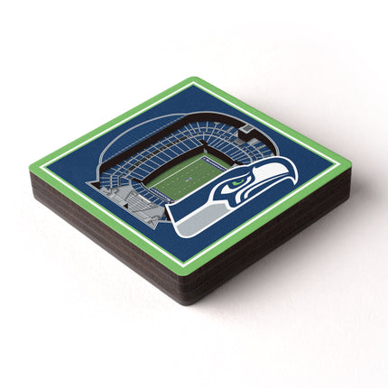 Seattle Seahawks 3D StadiumView Magnets