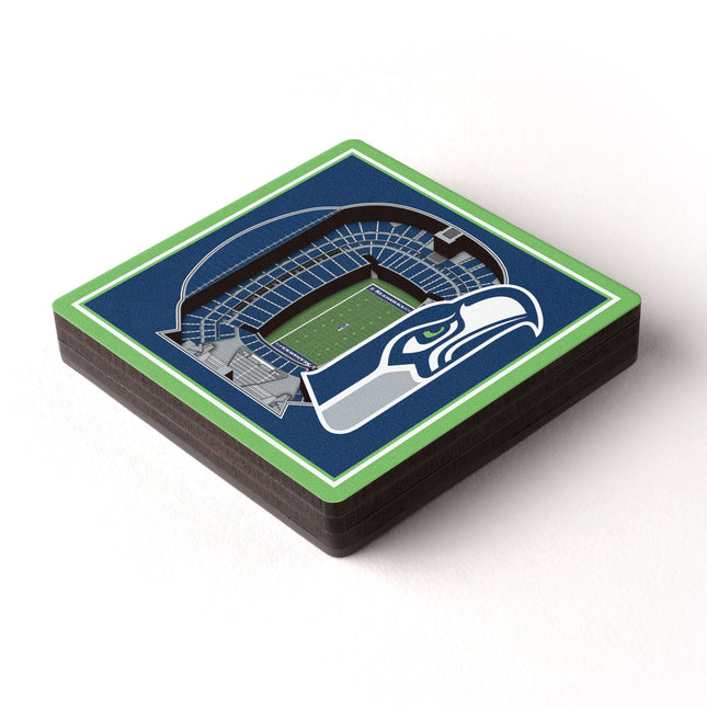 Seattle Seahawks 3D StadiumView Magnets