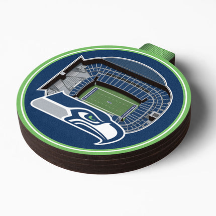 Seattle Seahawks 3D StadiumView Ornaments