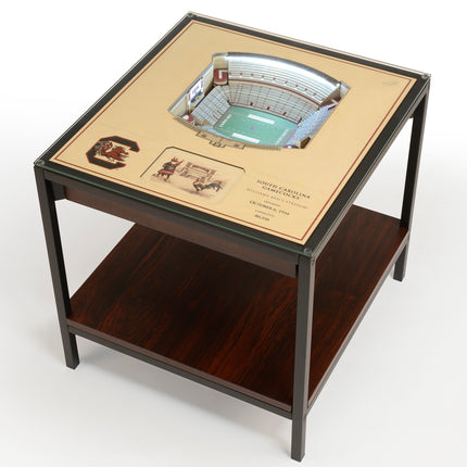 South Carolina Gamecocks 25-Layer StadiumView End Table