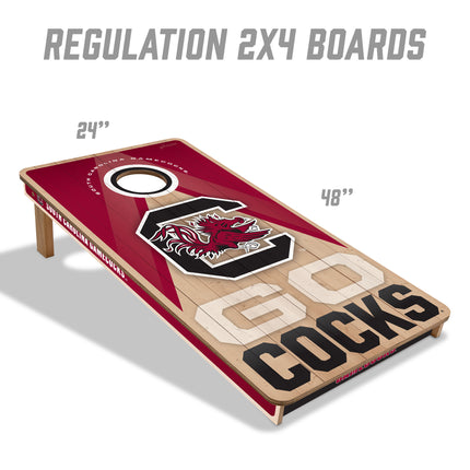 South Carolina Gamecocks 2x4 Slogan Series Cornhole Boards
