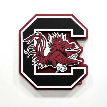 South Carolina Gamecocks 3DX Die Cut Logo