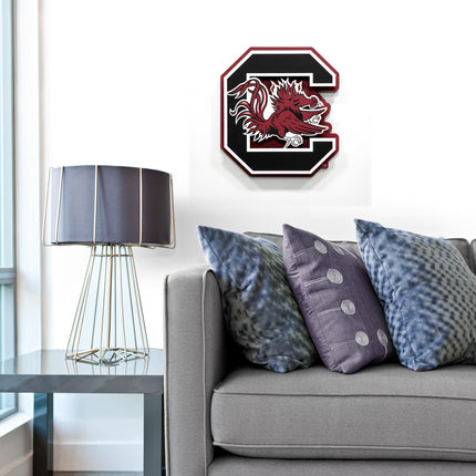 South Carolina Gamecocks 3DX Die Cut Logo