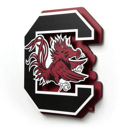 South Carolina Gamecocks 3DX Die Cut Logo