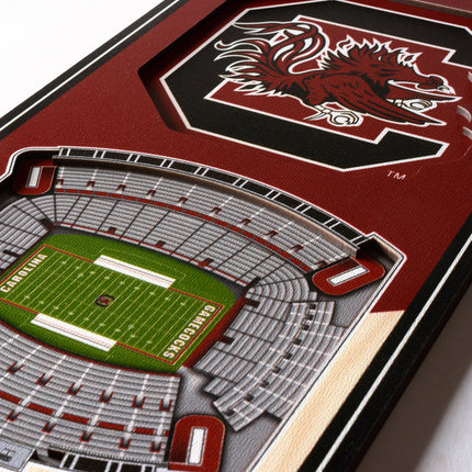 South Carolina Gamecocks 3D Stadium 6x19 Banners