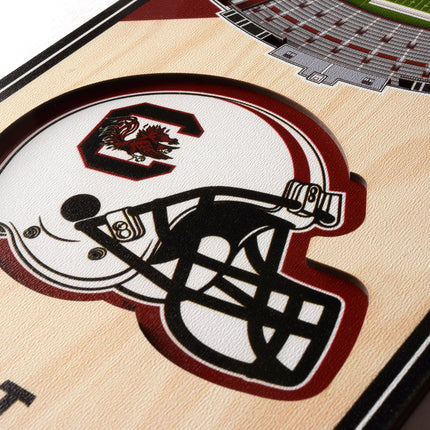 South Carolina Gamecocks 3D Stadium 6x19 Banners
