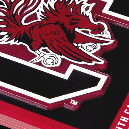 South Carolina Gamecocks 3D Logo Series Coasters