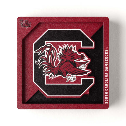 South Carolina Gamecocks 3D Logo Series Magnet