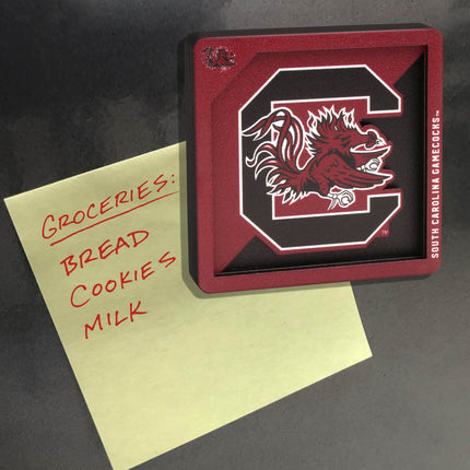 South Carolina Gamecocks 3D Logo Series Magnet