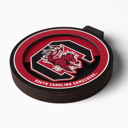 South Carolina Gamecocks 3D Logo Series Ornament