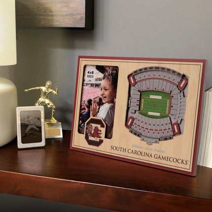 South Carolina Gamecocks 3D StadiumView Picture Frame