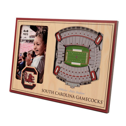 South Carolina Gamecocks 3D StadiumView Picture Frame