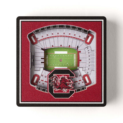 South Carolina Gamecocks 3D StadiumView Magnets
