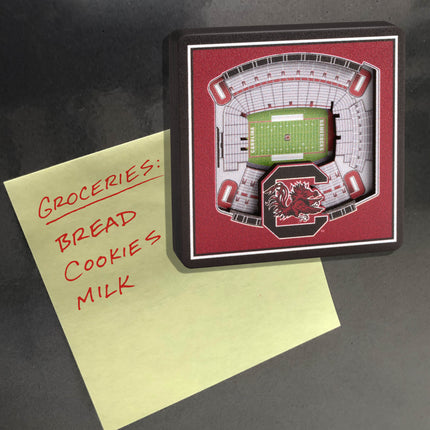 South Carolina Gamecocks 3D StadiumView Magnets