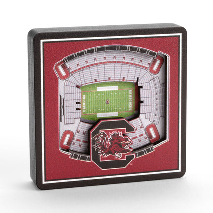 South Carolina Gamecocks 3D StadiumView Magnets