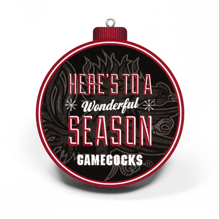 South Carolina Gamecocks 3D StadiumView Ornaments