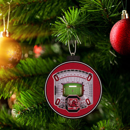 South Carolina Gamecocks 3D StadiumView Ornaments