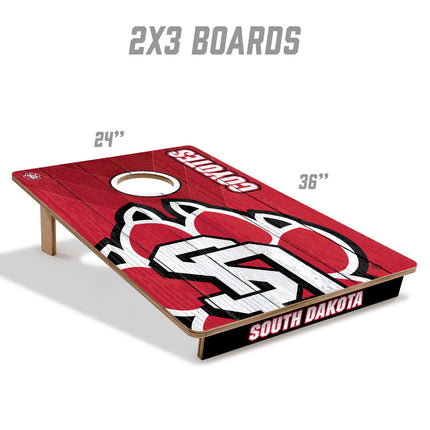 South Dakota Coyotes 2x3 Cornhole