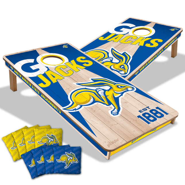 South Dakota State Jackrabbits 2x4 Cornhole Boards