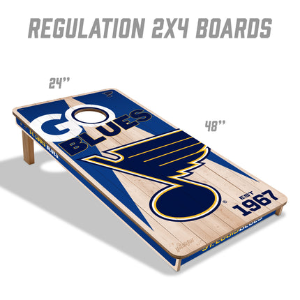 St. Louis Blues 2x4 Cornhole