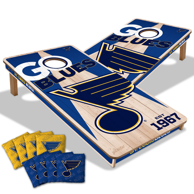 St. Louis Blues 2x4 Cornhole