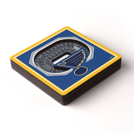 St. Louis Blues 3D StadiumView Magnets