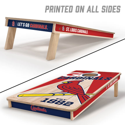 St. Louis Cardinals Cornhole Boards 2x4