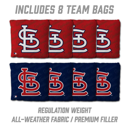 St. Louis Cardinals Cornhole Boards 2x4