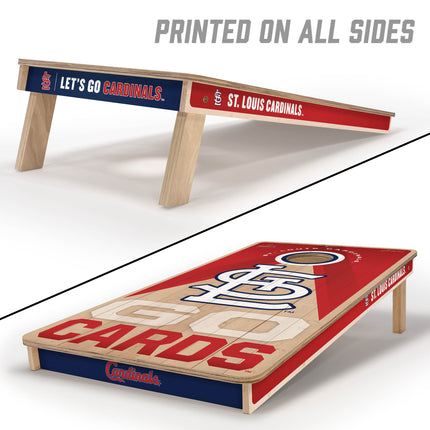 St. Louis Cardinals 2x4 Slogan Series Cornhole Boards