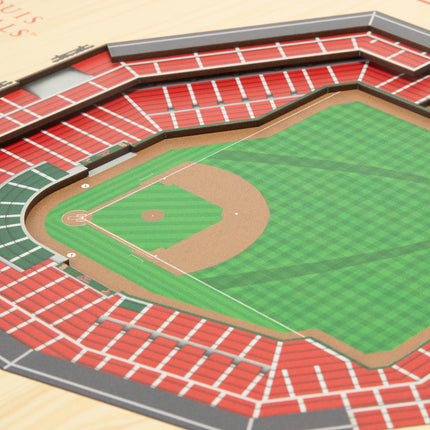 St. Louis Cardinals 5-Layer 3D StadiumView Wall Art
