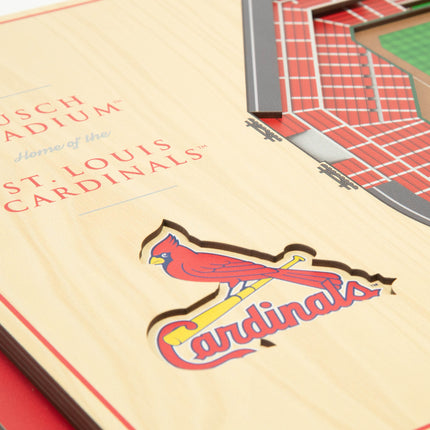 St. Louis Cardinals 5-Layer 3D StadiumView Wall Art