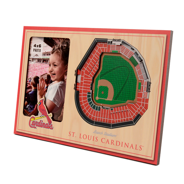 St. Louis Cardinals 3D StadiumView Picture Frame