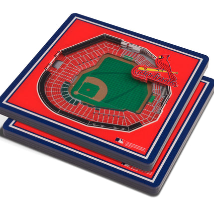 St. Louis Cardinals 3D Stadium View Coasters