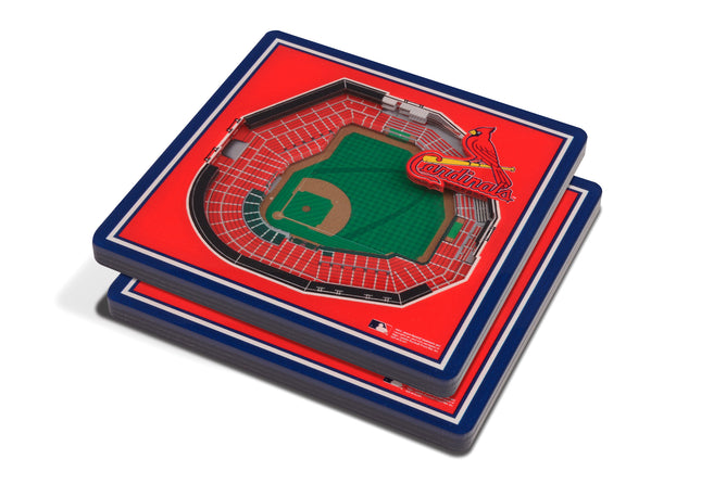 St. Louis Cardinals 3D Stadium View Coasters