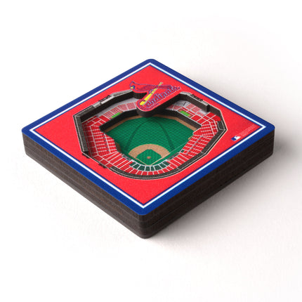 St. Louis Cardinals 3D StadiumView Magnets