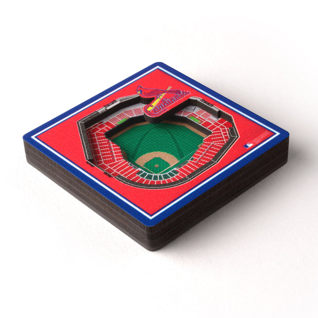 St. Louis Cardinals 3D StadiumView Magnets