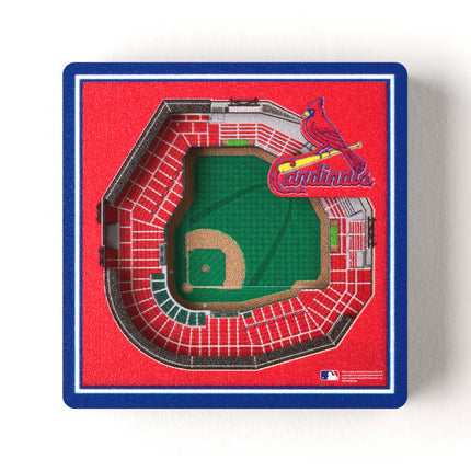 St. Louis Cardinals 3D StadiumView Magnets