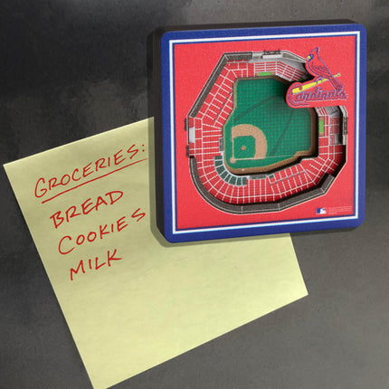 St. Louis Cardinals 3D StadiumView Magnets